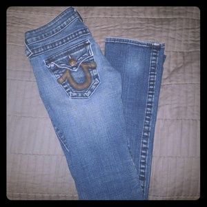 True religion straight leg jeans